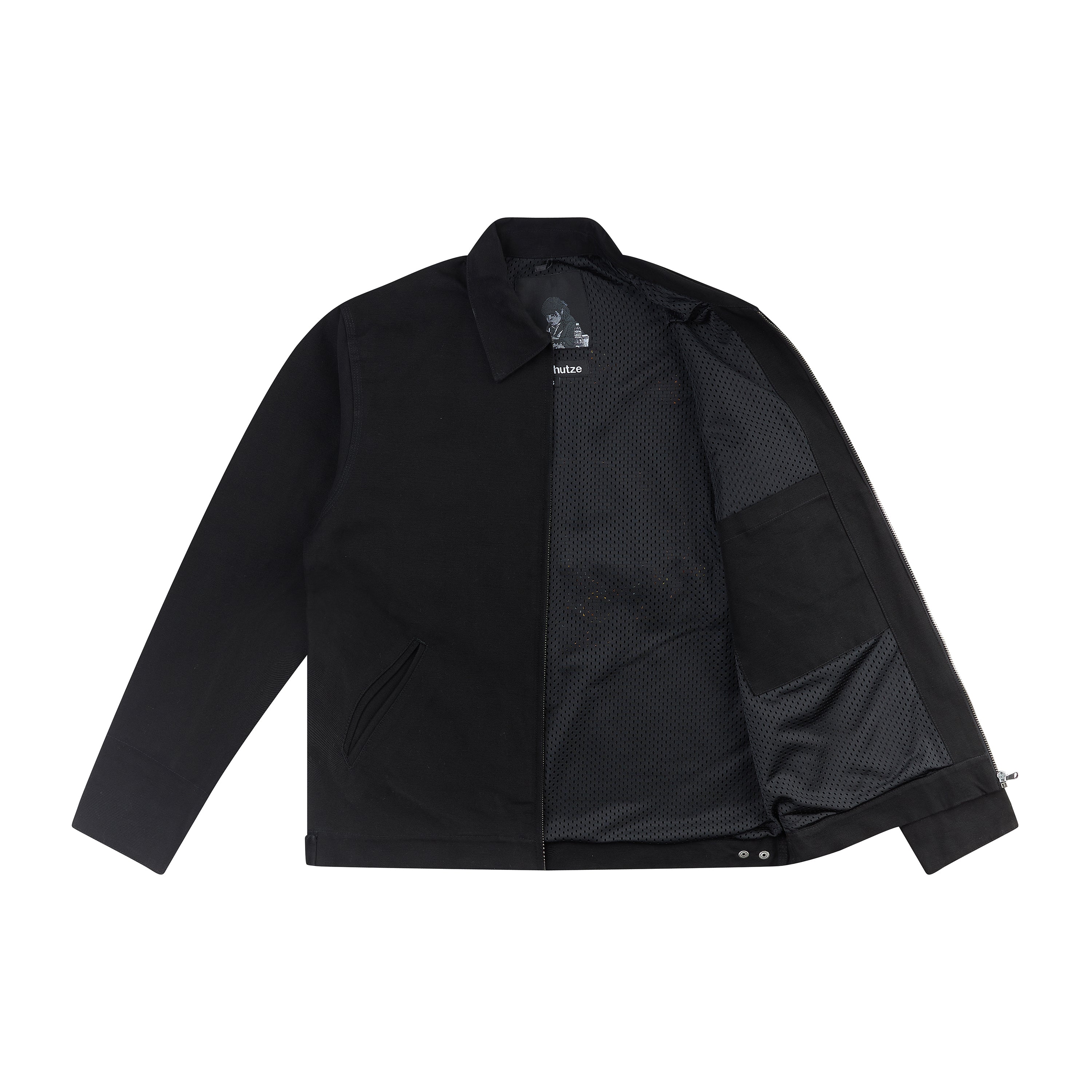 "airplane" workwear Jacket black - Image 3