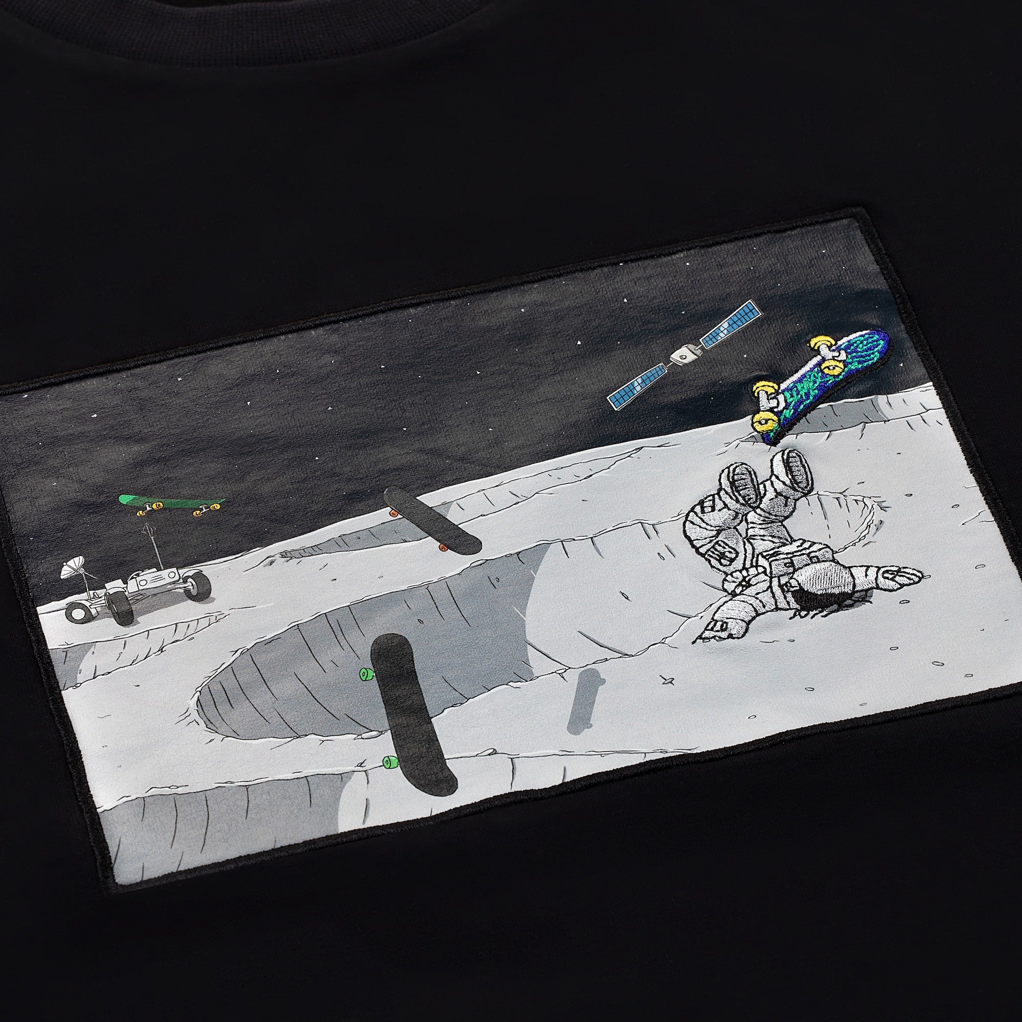 "astro" T Shirt black - Image 4