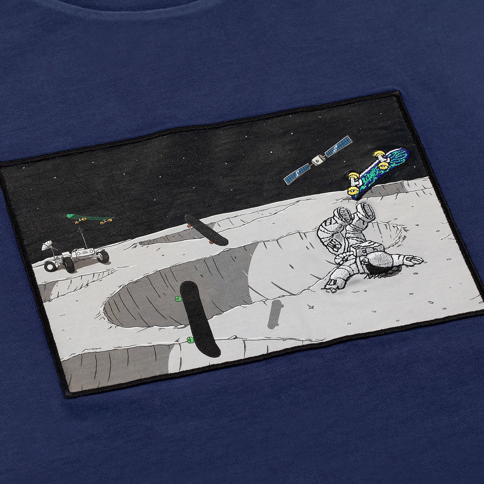 "astro" T Shirt navy - Image 4