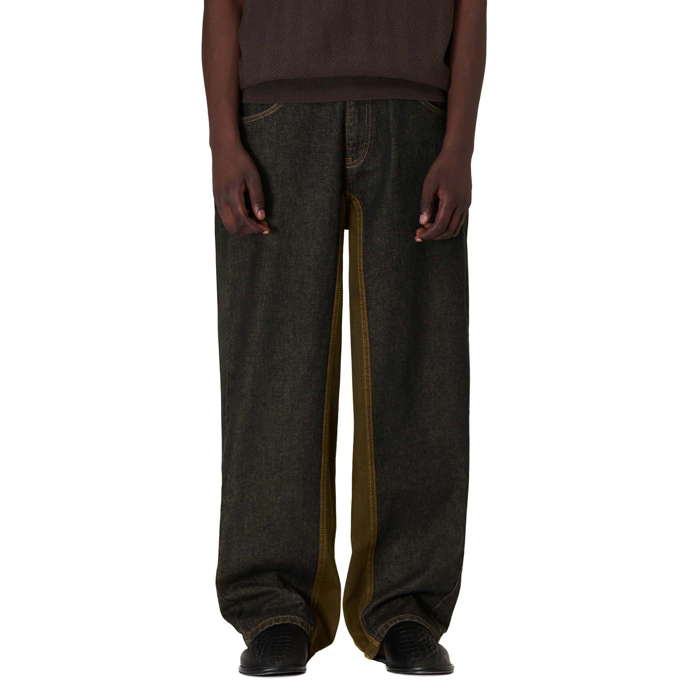 "aziza" black tinted Denim - Image 7