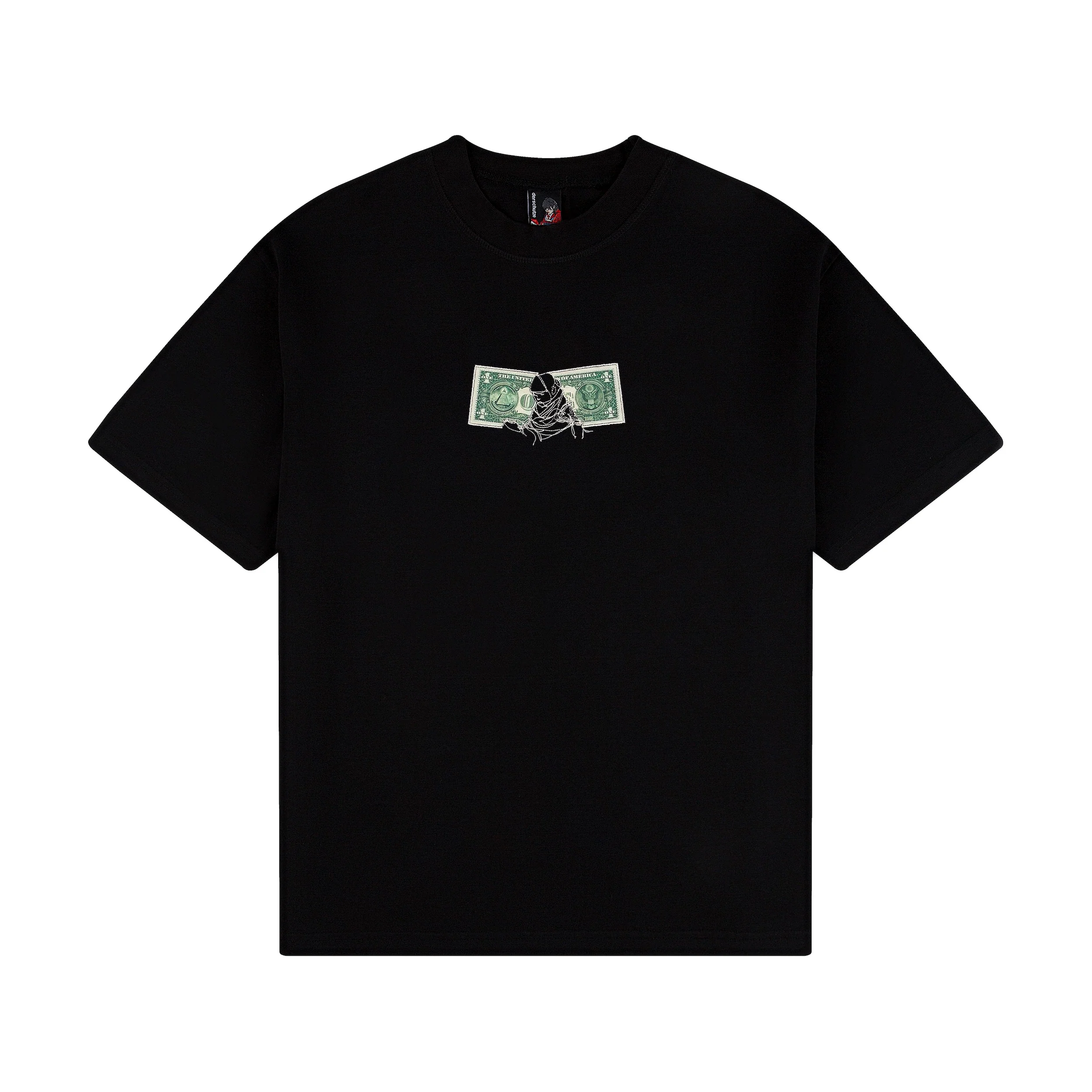 "1$" T-Shirt black
