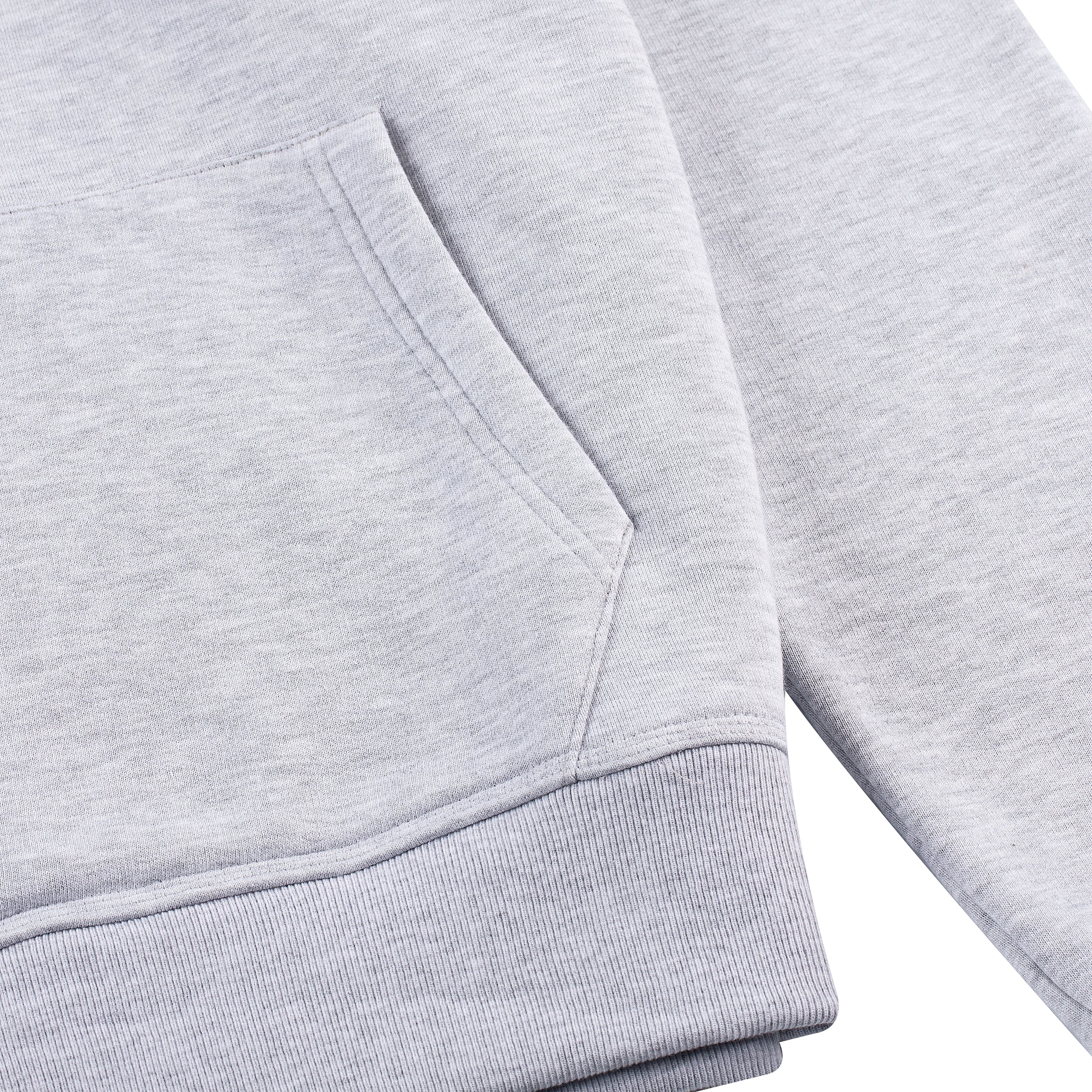 "origami" Hoodie grey melange bw - Image 4
