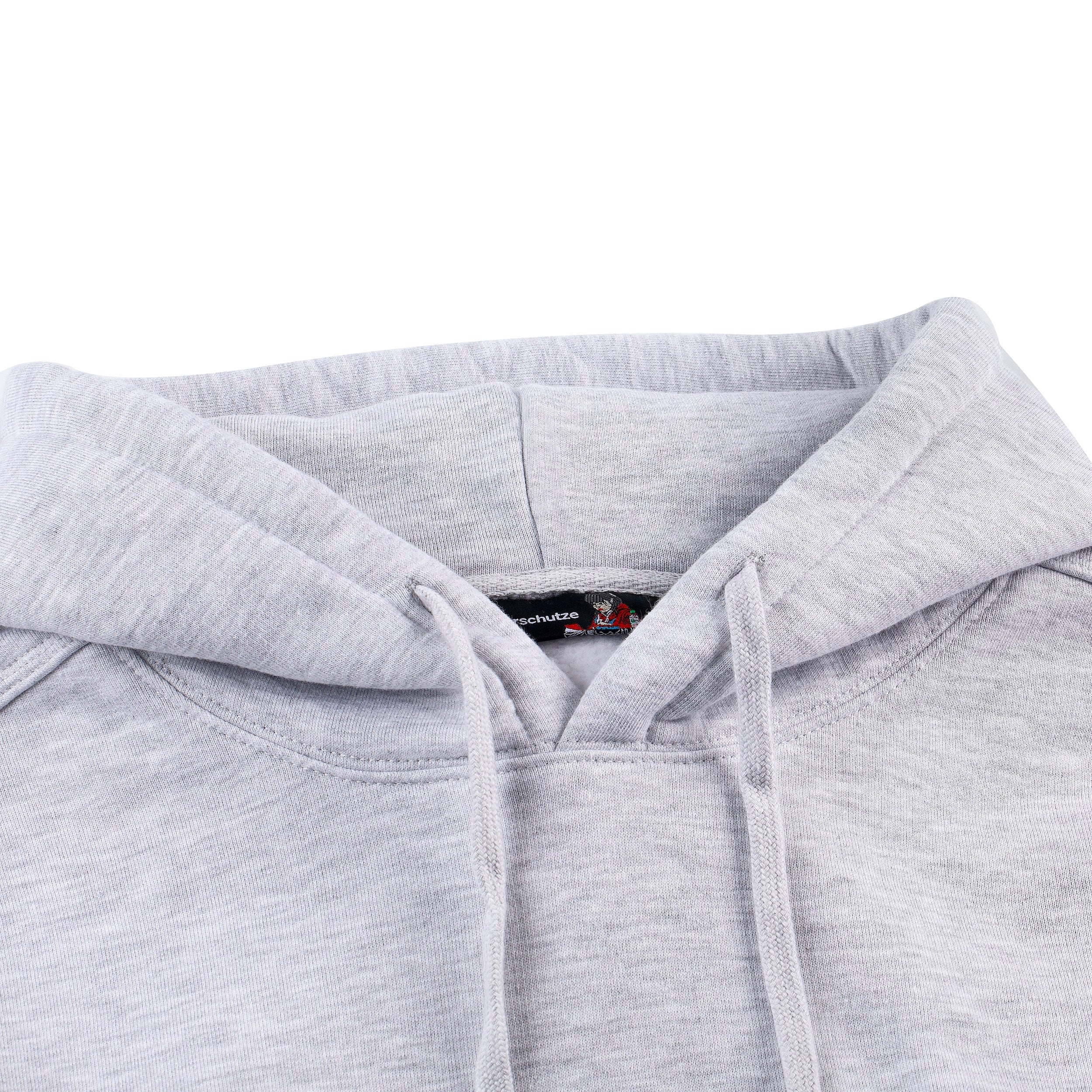 "origami" Hoodie grey melange bw - Image 5