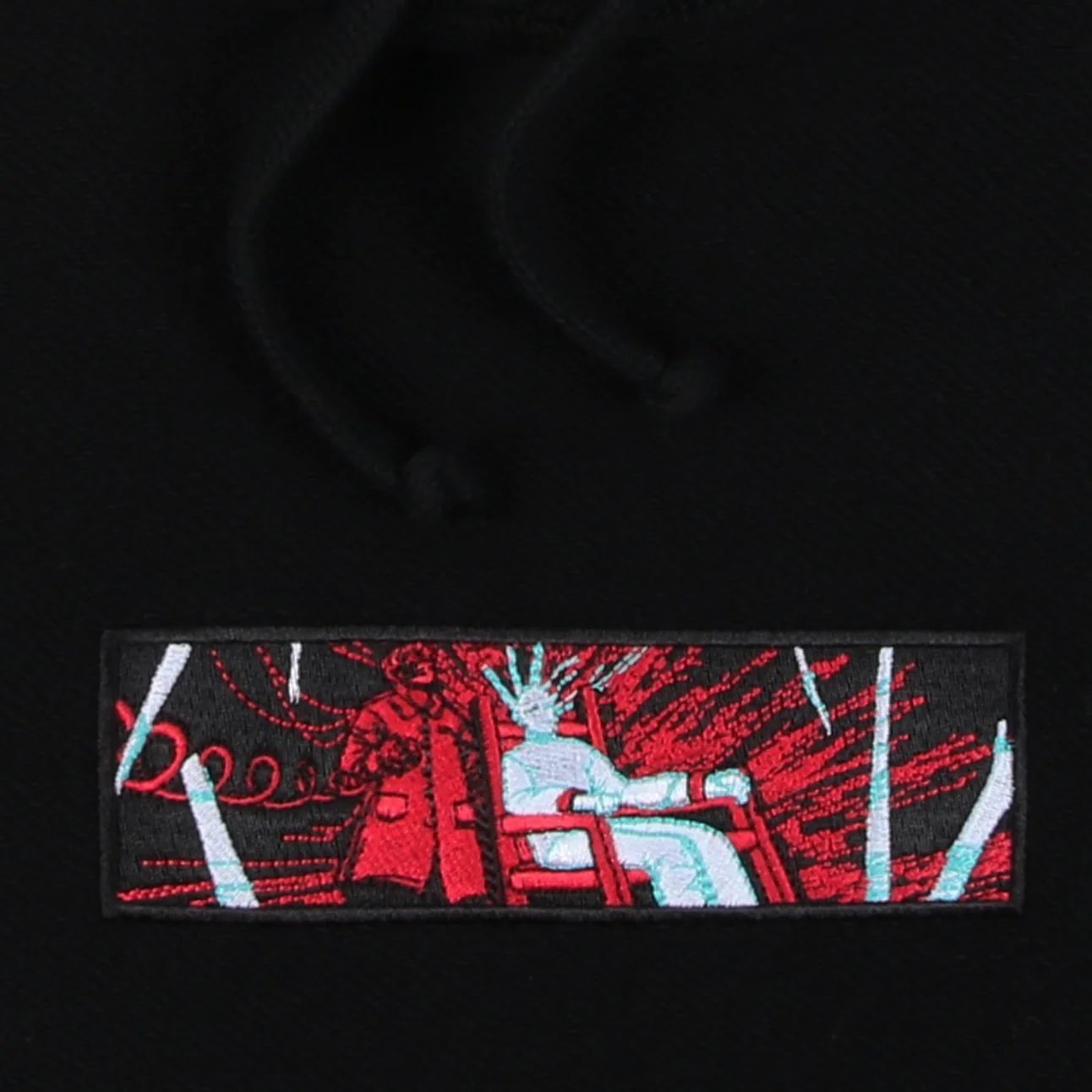 "death sentence" inverted Hoodie black - Image 2