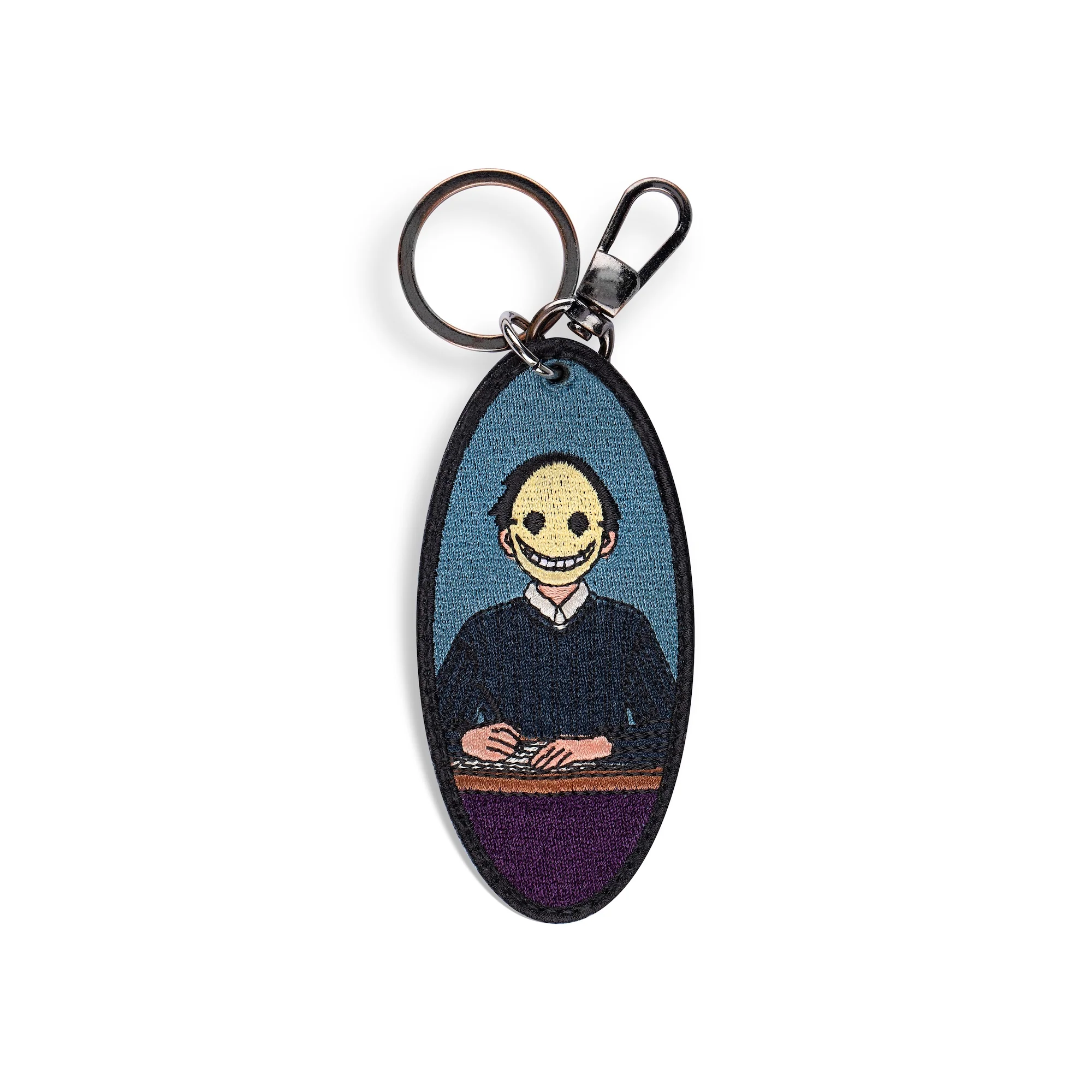 "faces" keychain