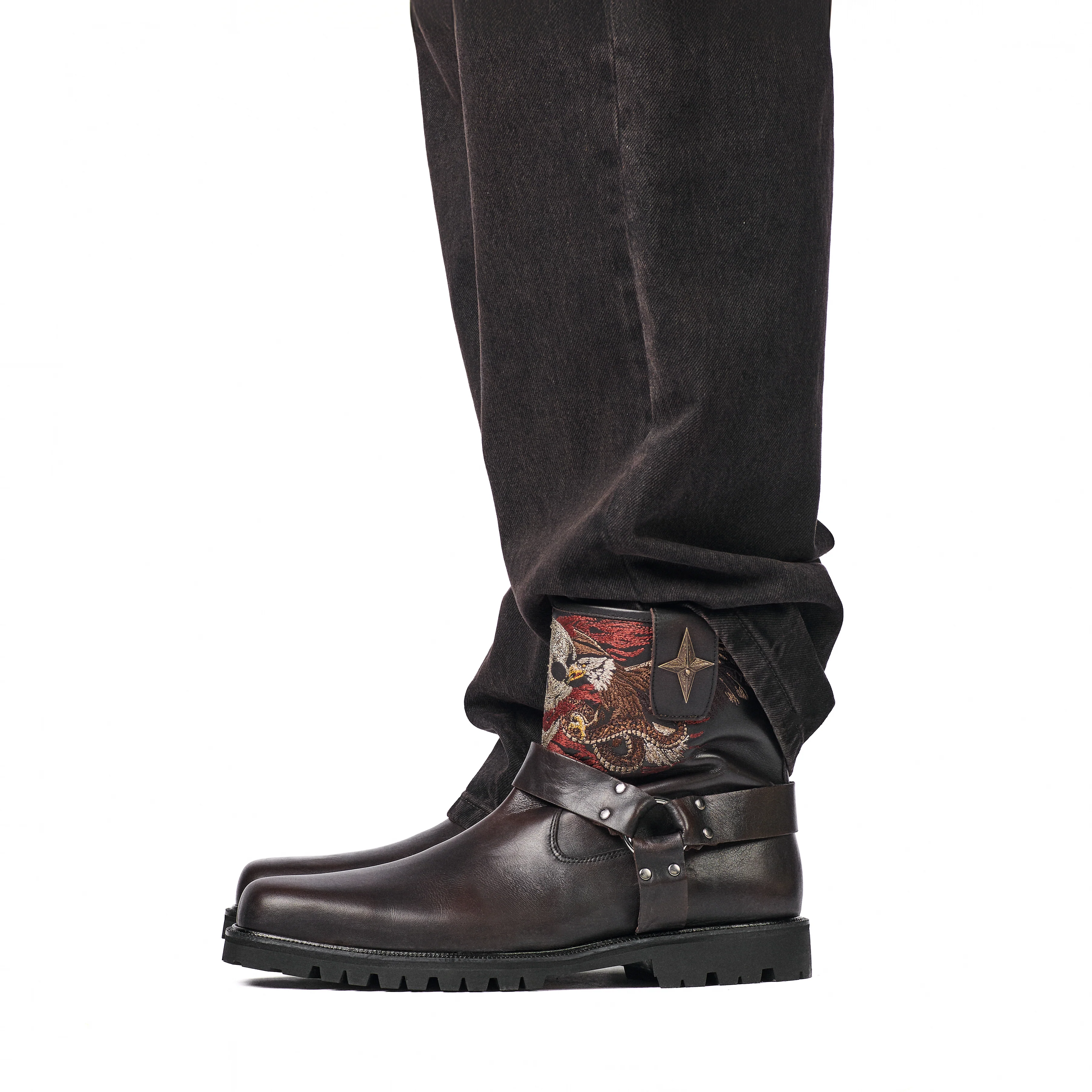 "hellboy" Biker boots brown - Image 10