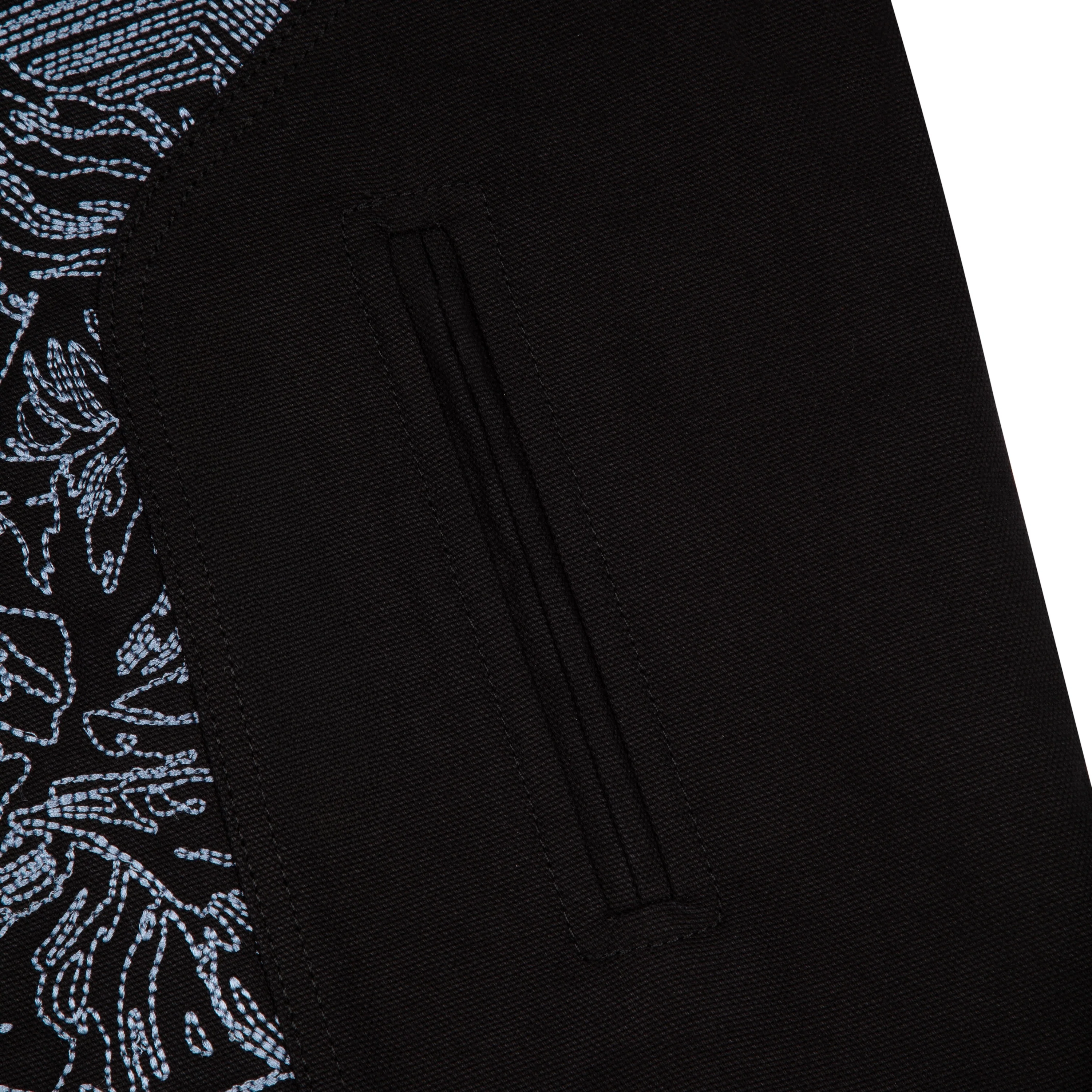 "hellboy" denim Biker jacket black - Image 5