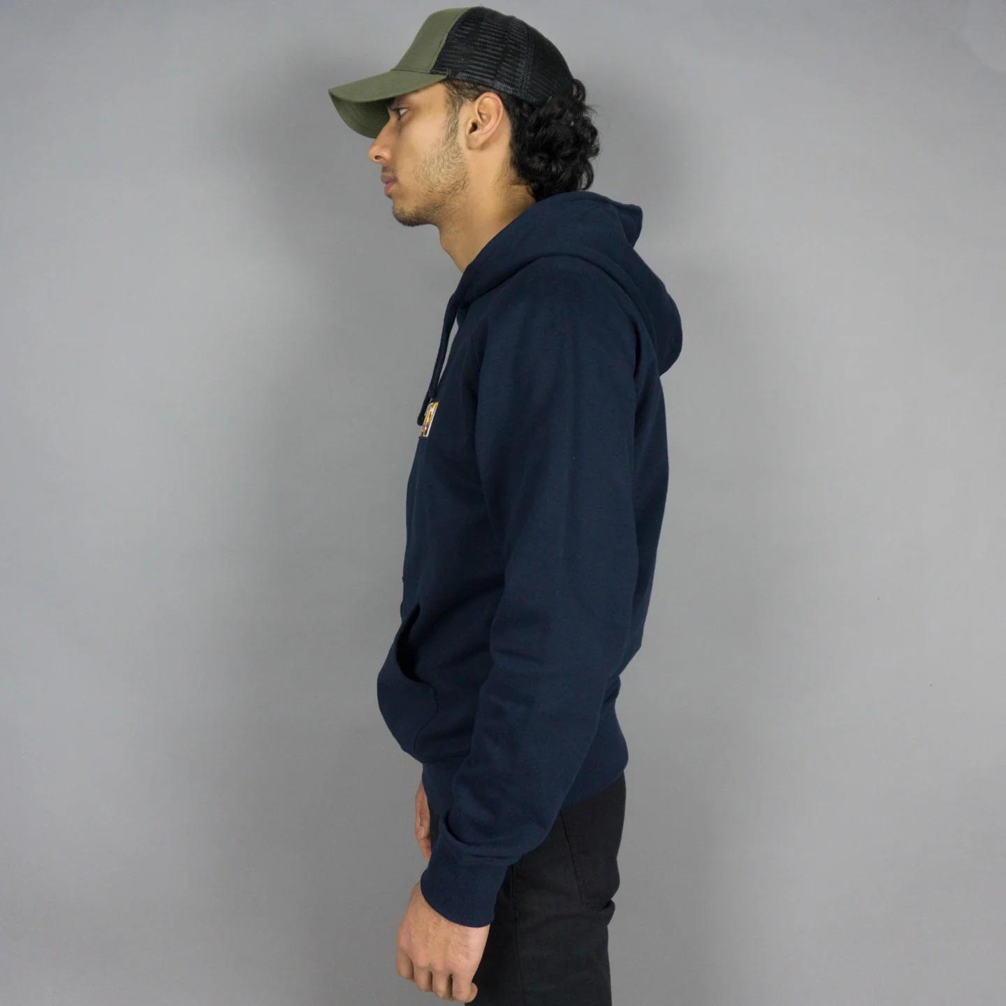 “Japan” Hoodie Derschutze X Erin Nicholls navy - Image 2