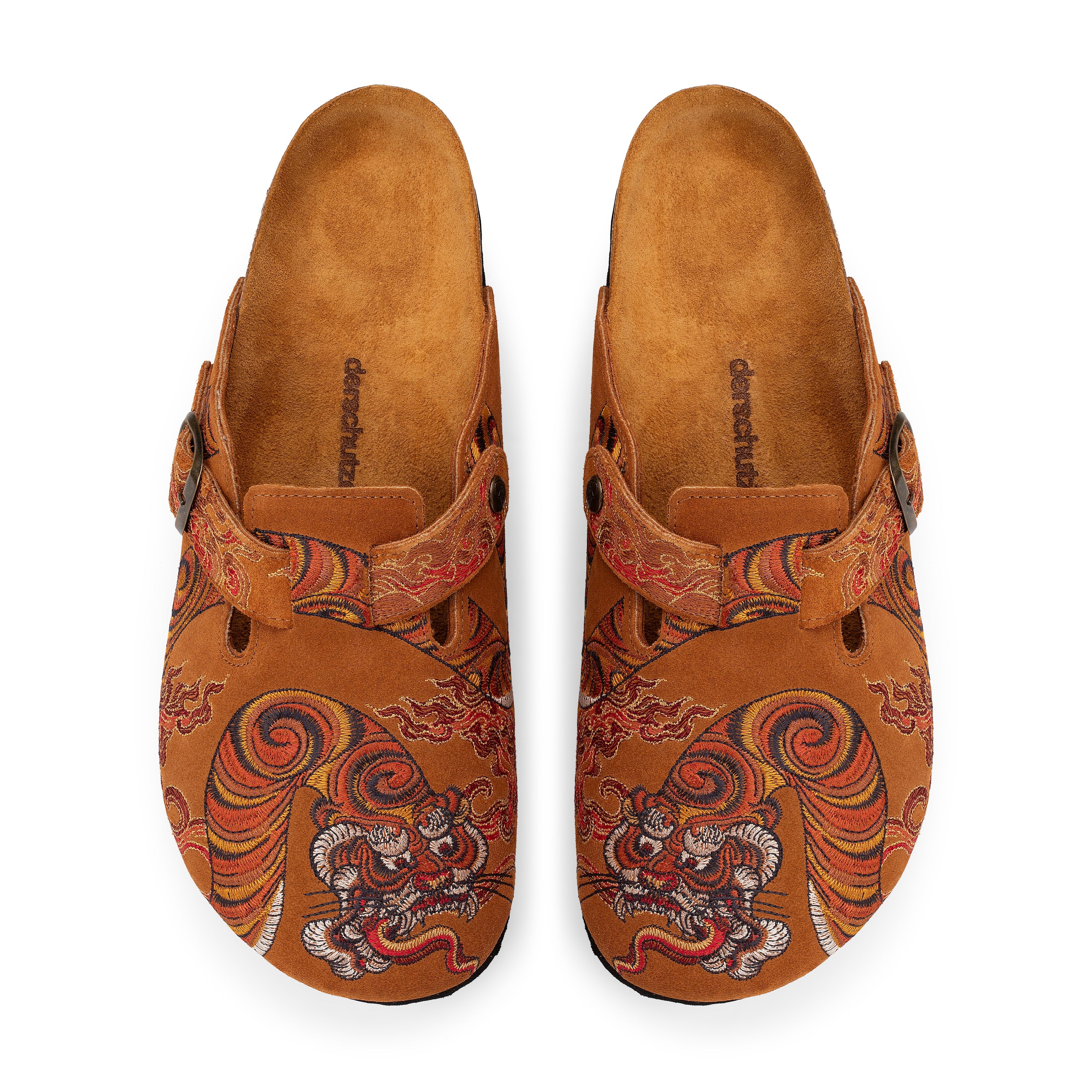 "lotus v2" clogs orange