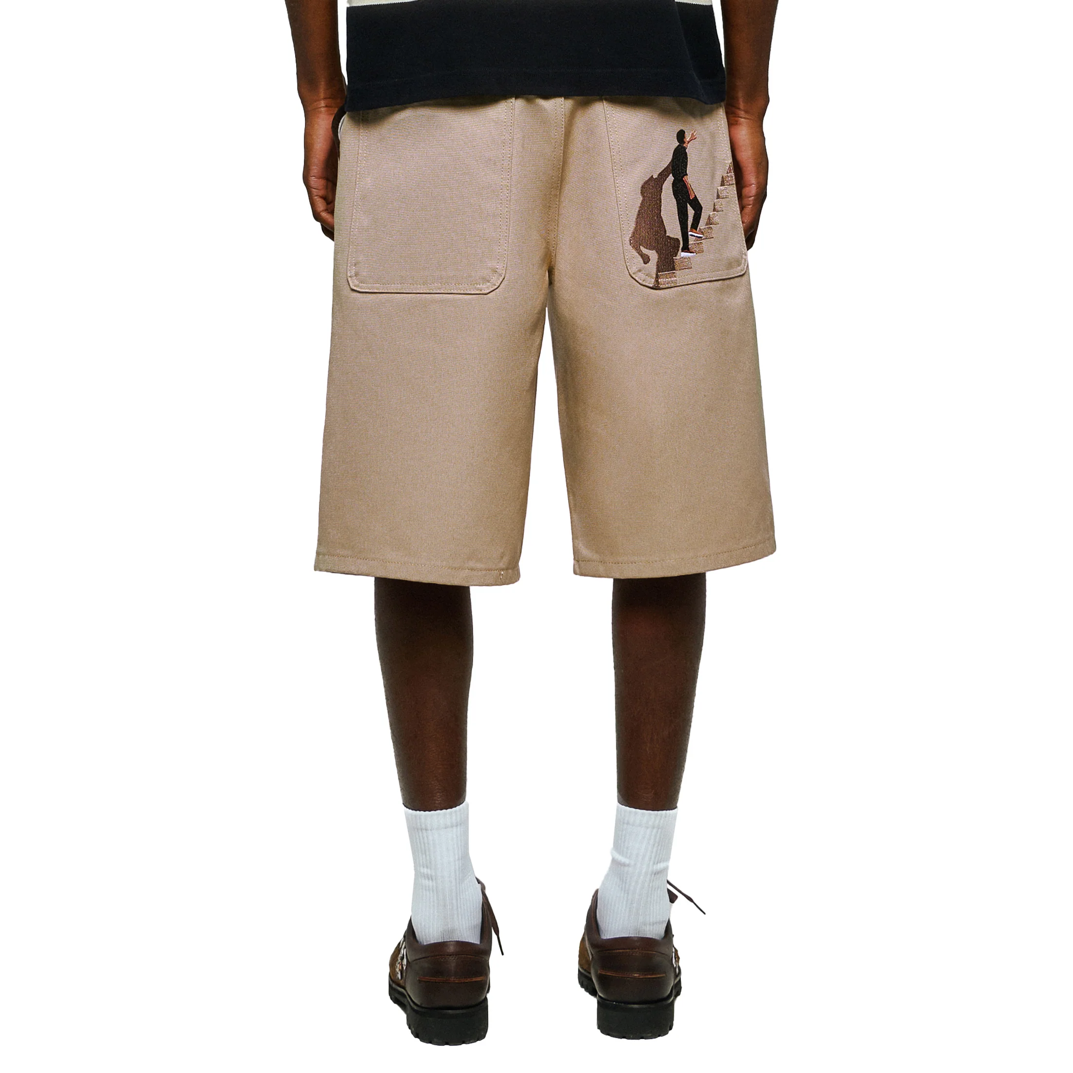 "on air" Shorts beige - Image 8
