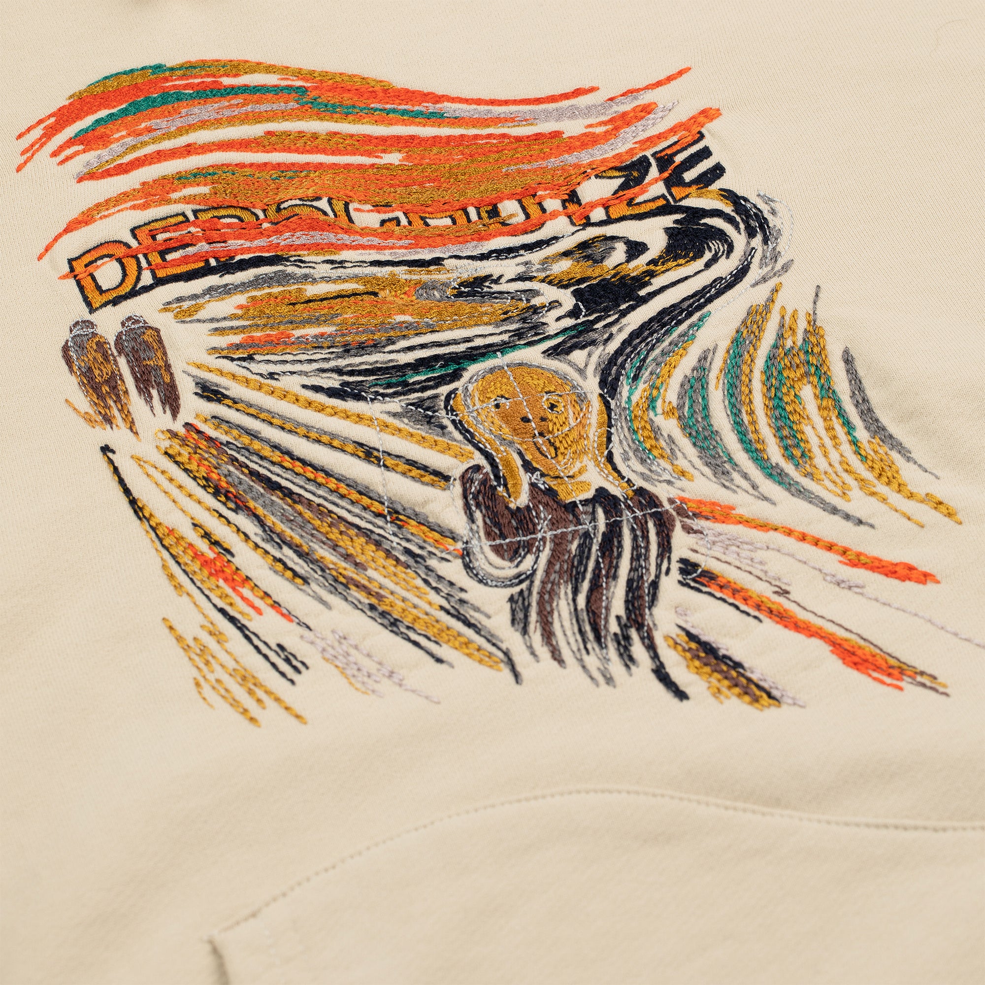 "painter v5" Hoodie creme - Image 4