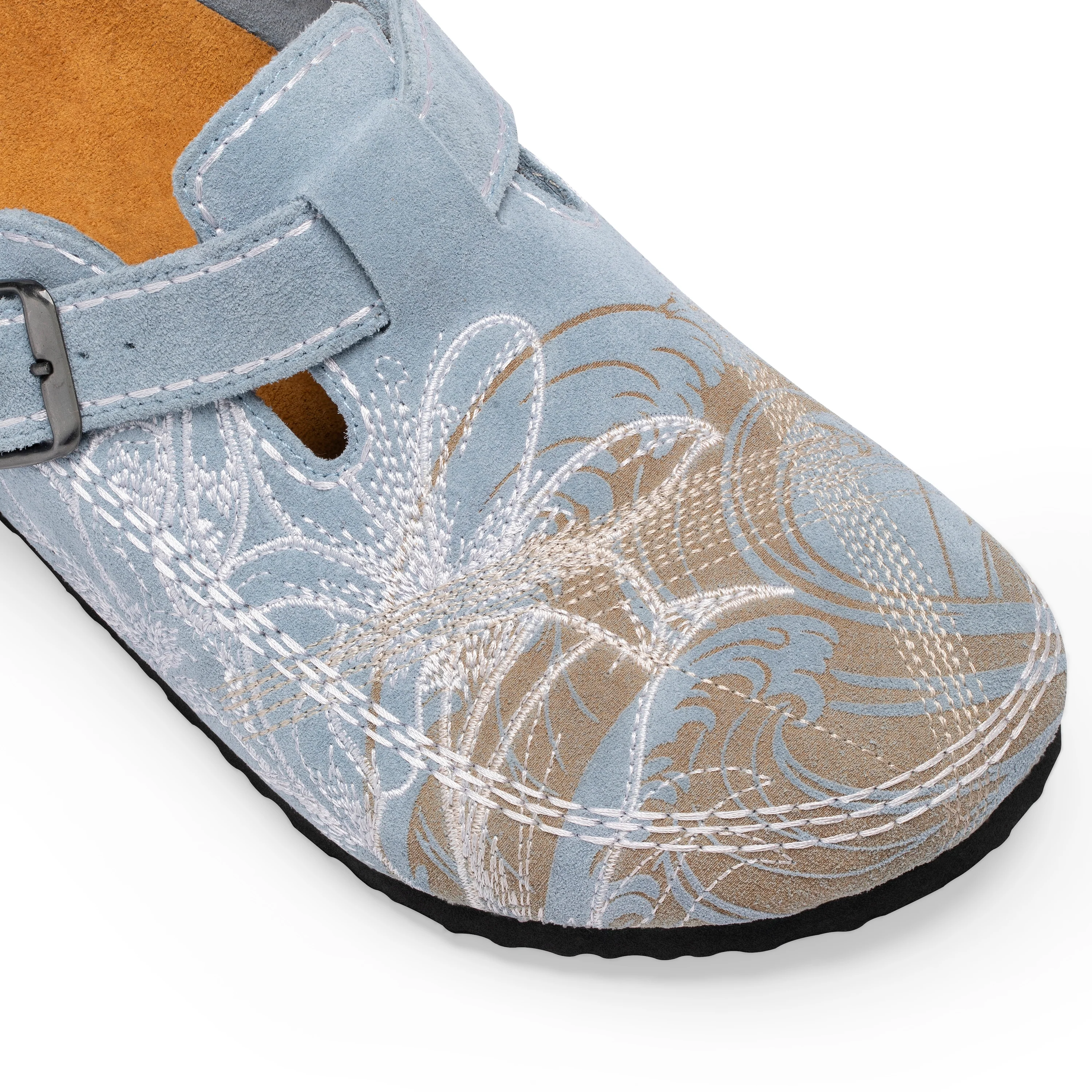 "summer break" clogs sky blue - Image 3