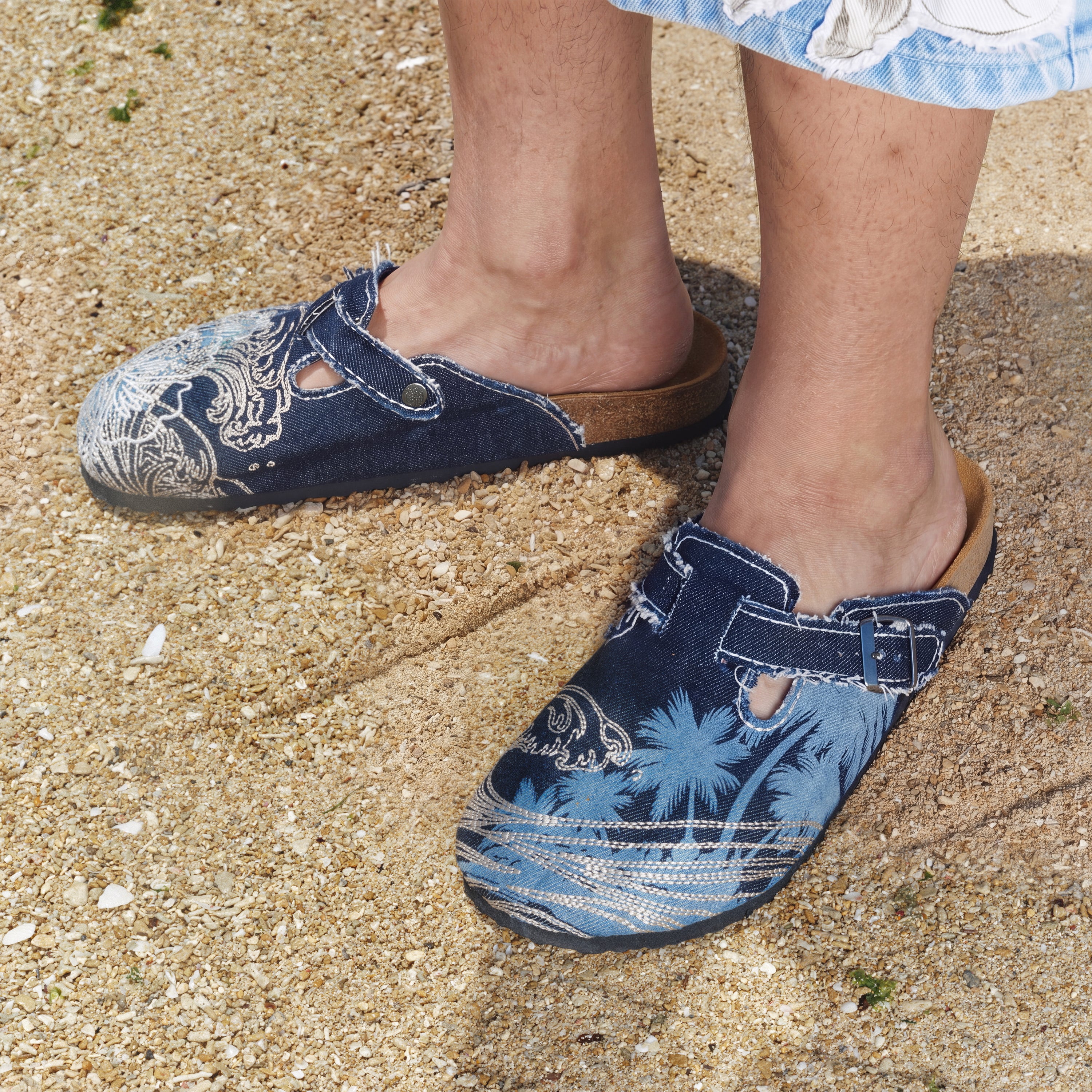 "summer break" clogs true blue - Image 7