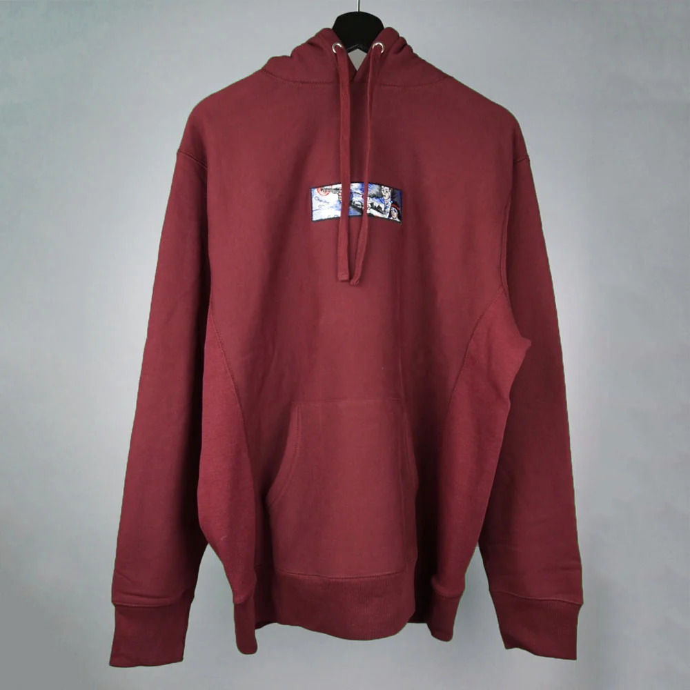 “Utopia” Hoodie Burgundy