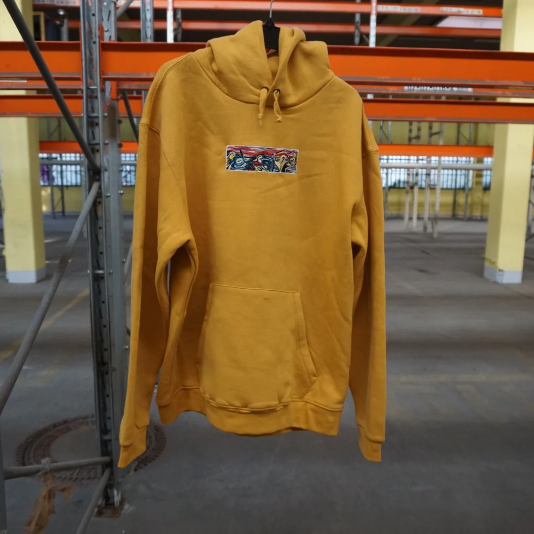 “Van Gogh” Hoodie Used Gold