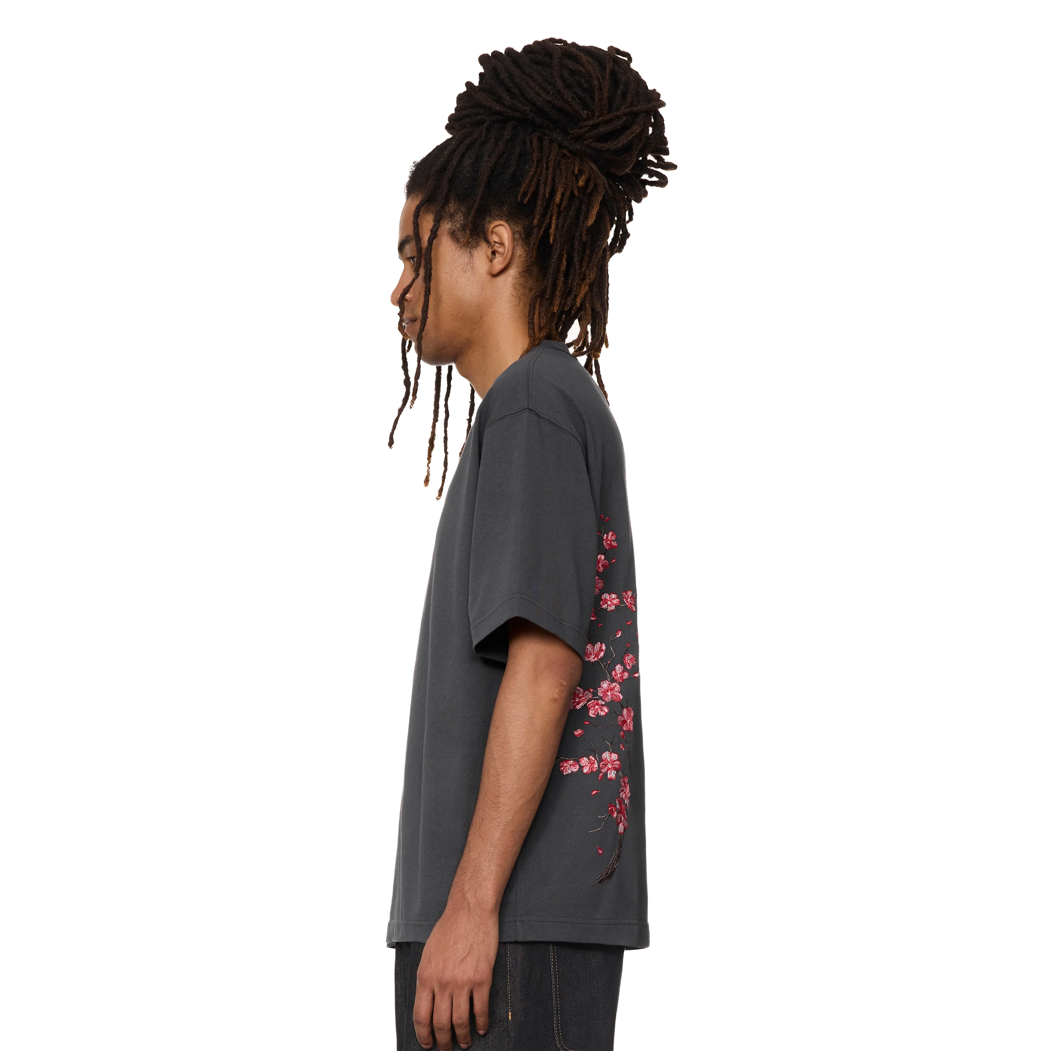 "wildflower" T Shirt anthracite 02 - Image 6