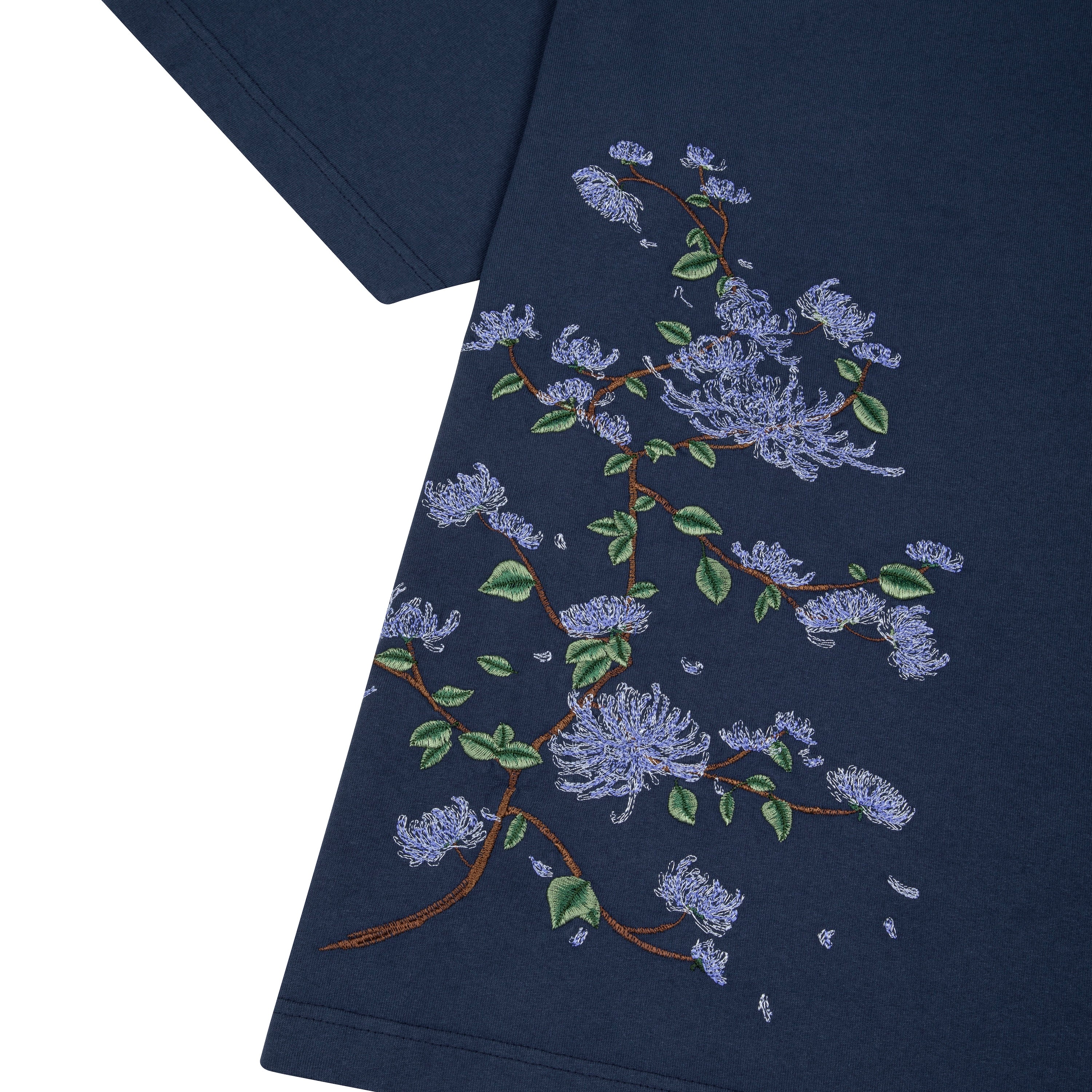 "wildflower" T Shirt blue - Image 4
