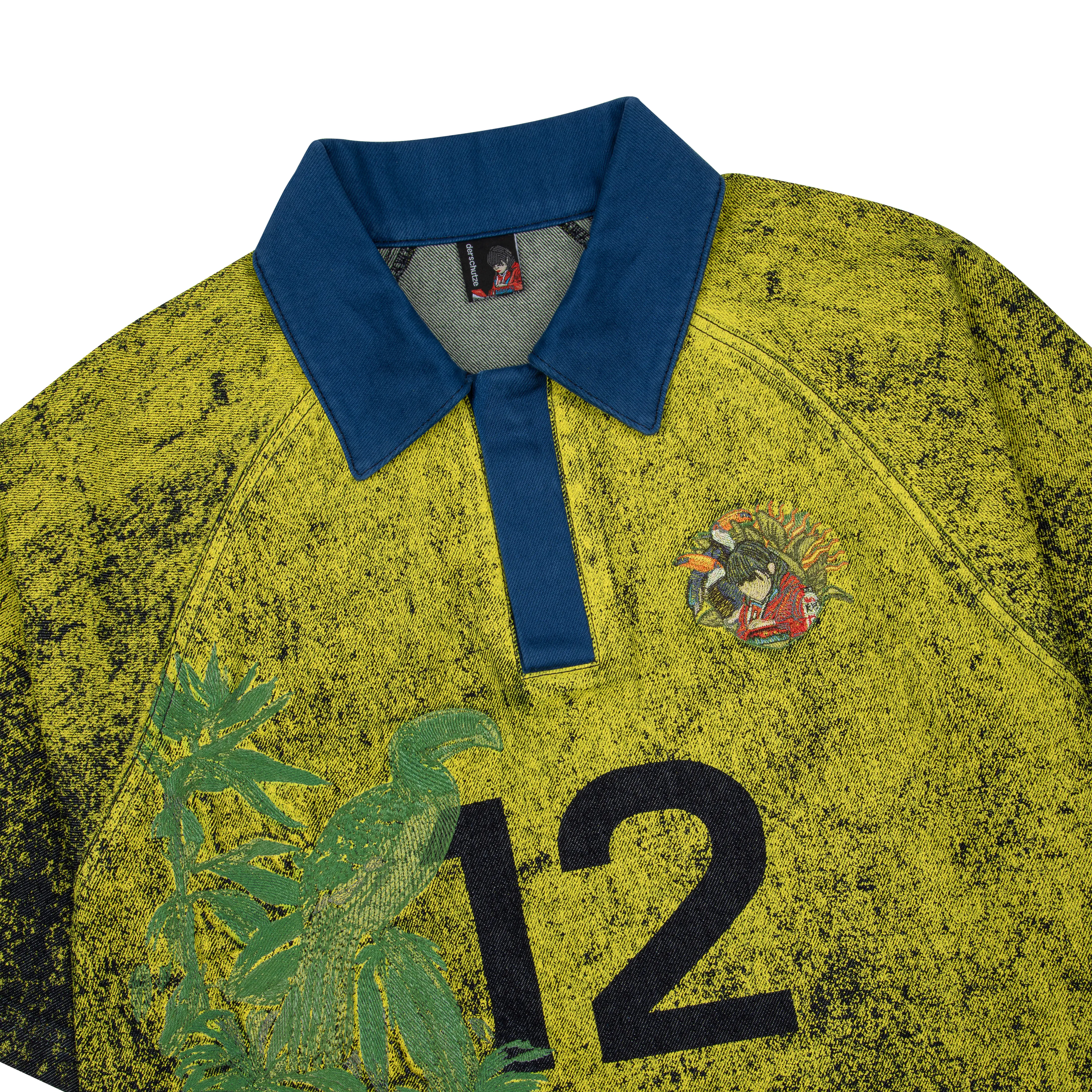 "world cup" Brazil denim Jersey - Image 3